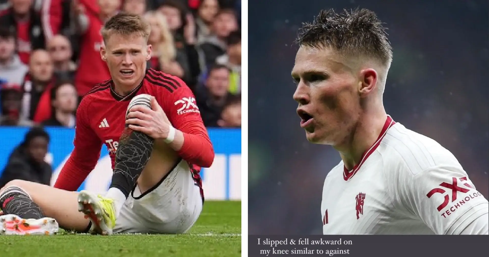 Scott McTominay breaks silence after injury scare 