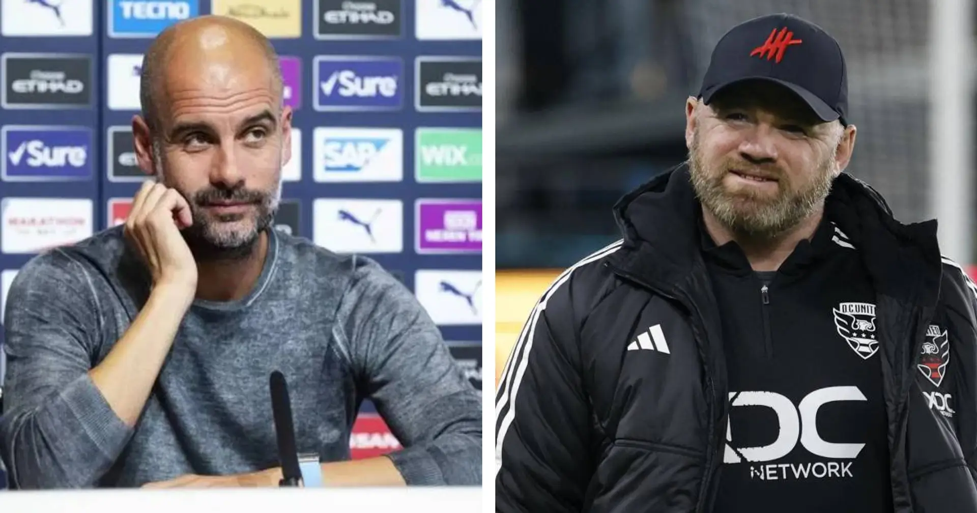 Pep Guardiola responds to Wayne Rooney's desire to work with him at Man City