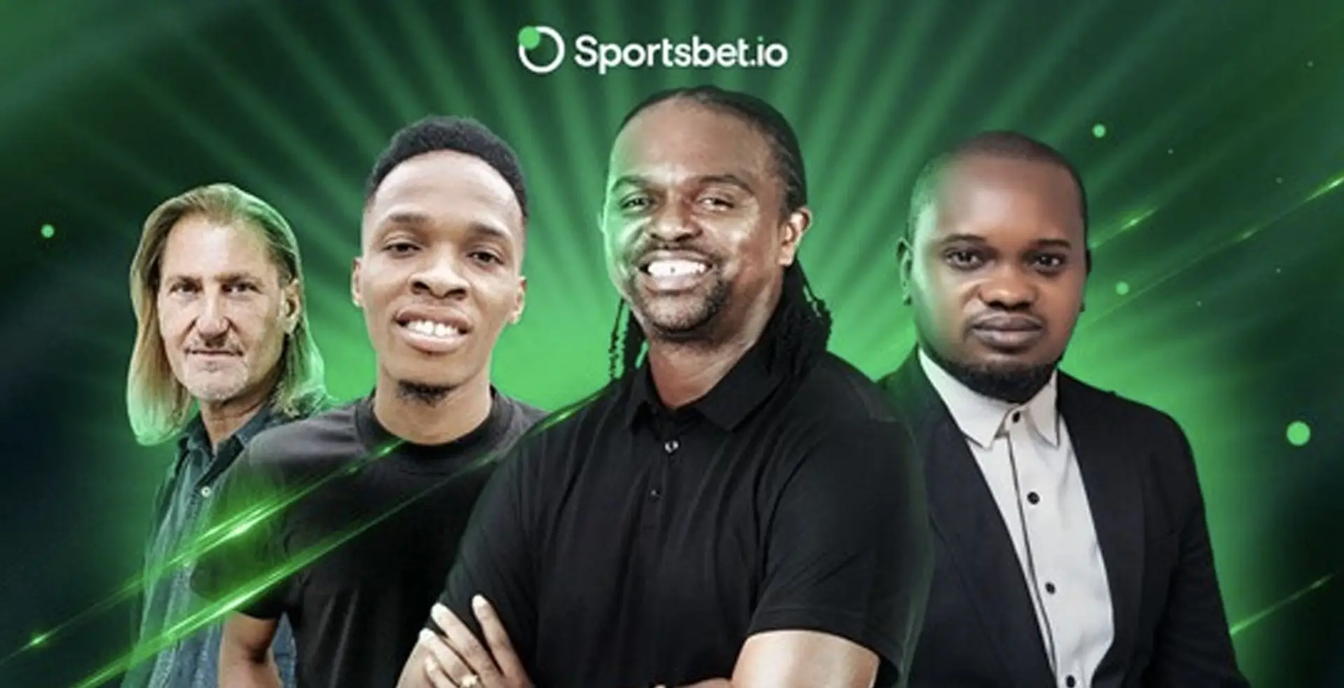 Three more stars join Nwankwo Kanu as ambassadors for Sportsbet.io