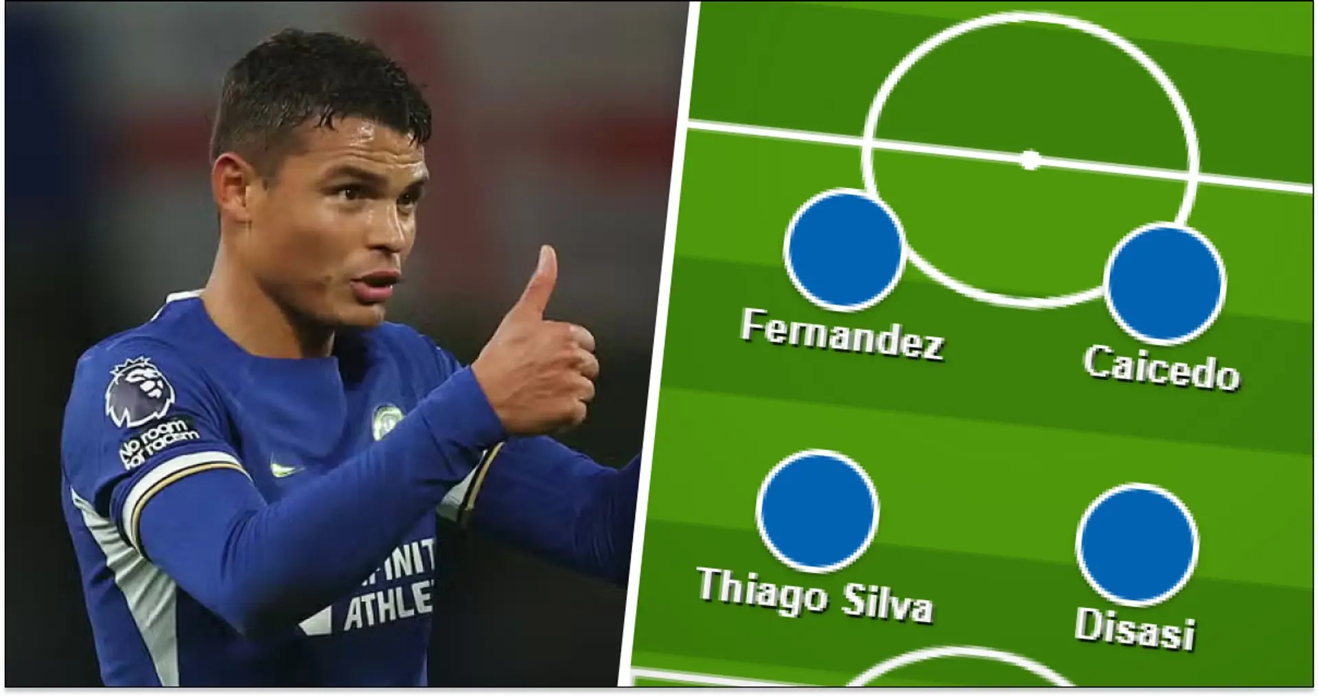 'We need Thiago Silva': Chelsea fans name ultimate XI for Man United game