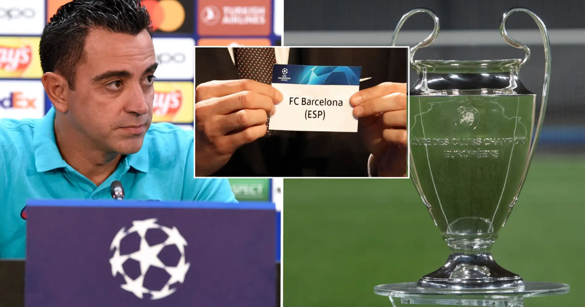 Barca's potential Champions League group stage opponents revealed amid final playoff games