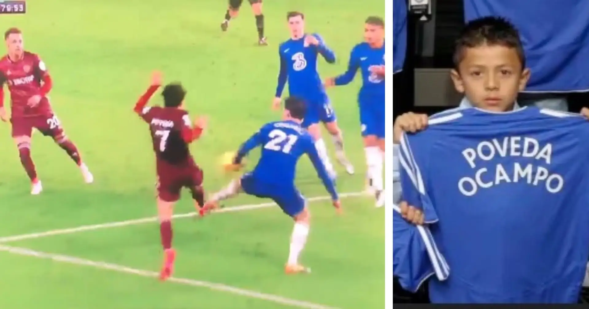 'A moment to appreciate Poveda, could've easily dived in the box': Chelsea fans praise Leeds winger after Chilwell penalty shout