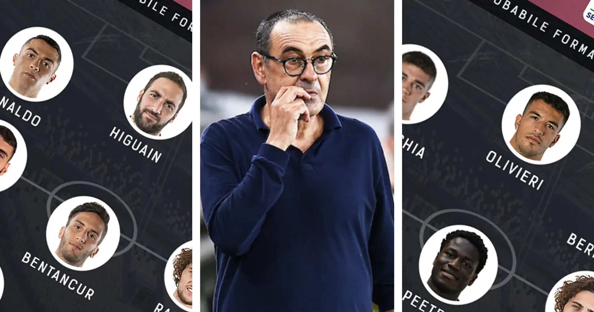 Pinsoglio vs Buffon e Olivieri vs Higuain: scegli il tuo XI ideale per la sfida contro la Roma tra queste 3 opzioni