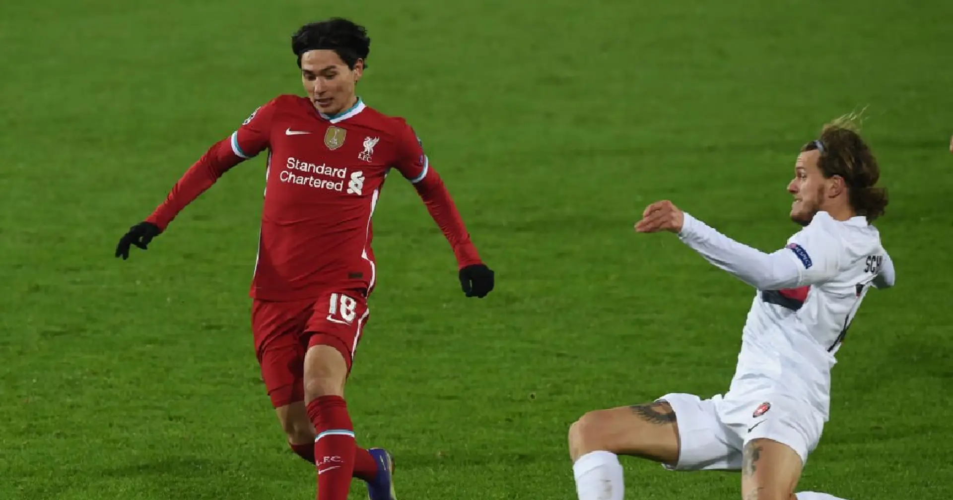 Pressing machine: Minamino set pressing record for Liverpool this season in Midtjylland draw