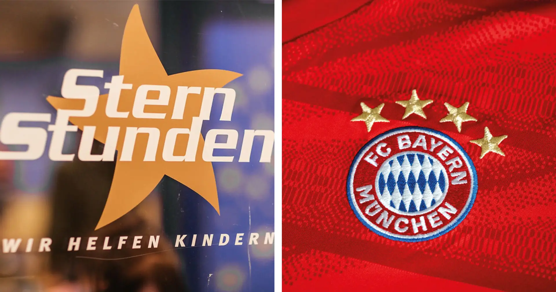 Starke Geste - FC Bayern unterstützt Aktion "Sternstunden" und hilft Kindern in Not