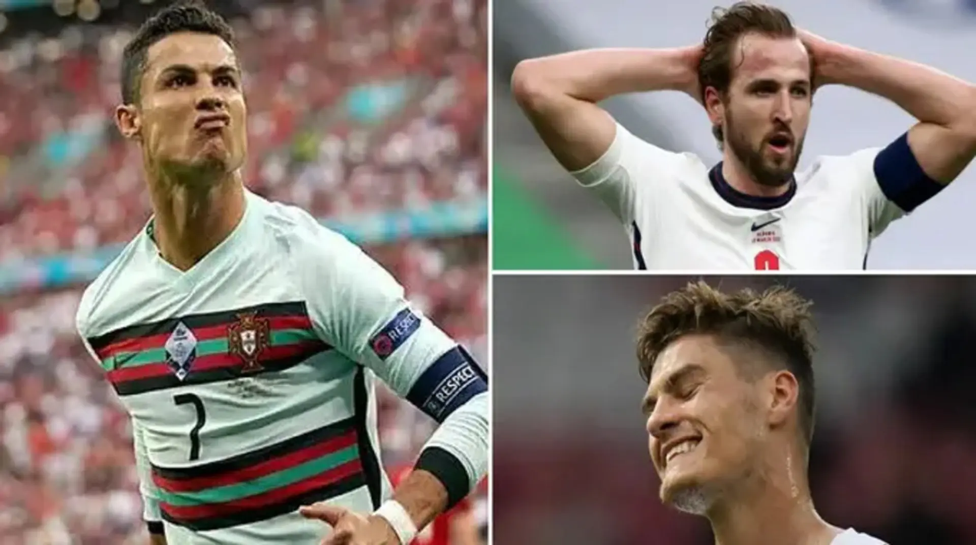 Cristiano Ronaldo gana la Bota de Oro de la Eurocopa 2020 pese a jugar menos partidos que Kane y Schick