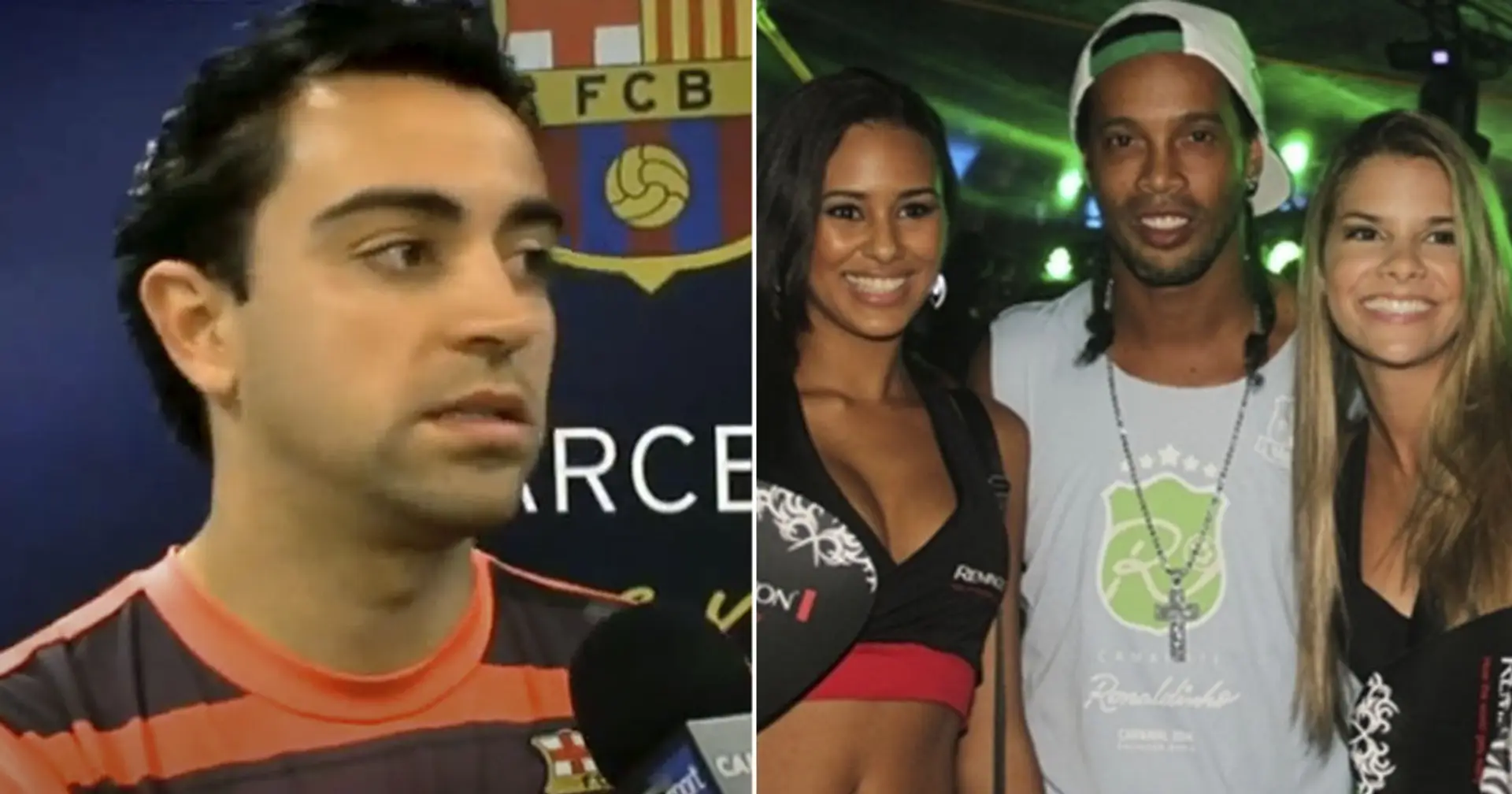 "Quand votre niveau baissera, les couteaux seront sortis": ce que Xavi a dit sur le style de vie de "fêtard" de Ronaldinho
