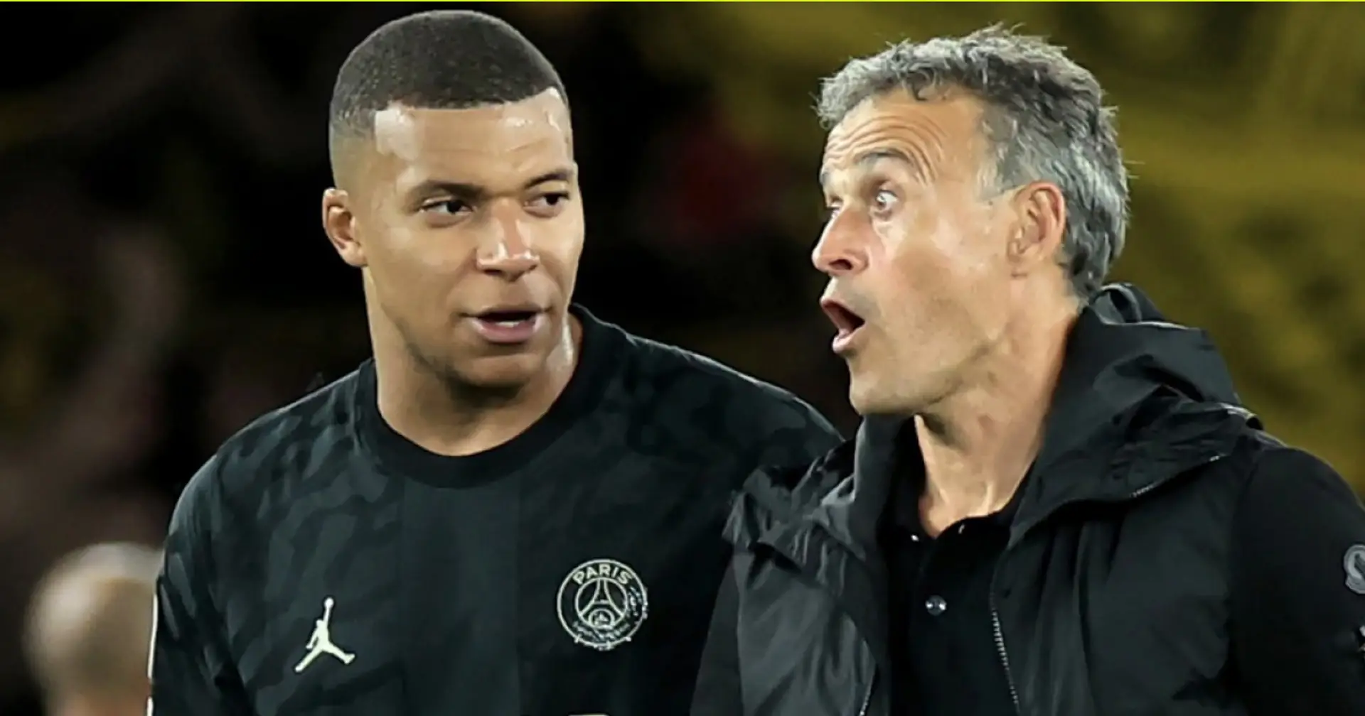 Relationship between Enrique and Mbappe seems to fall apart before Barca clash