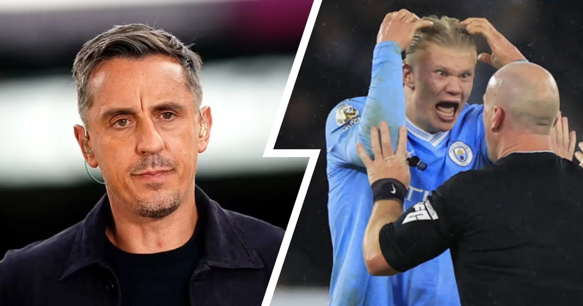 Gary Neville makes Arsenal title prediction after Man City's draw with Tottenham 