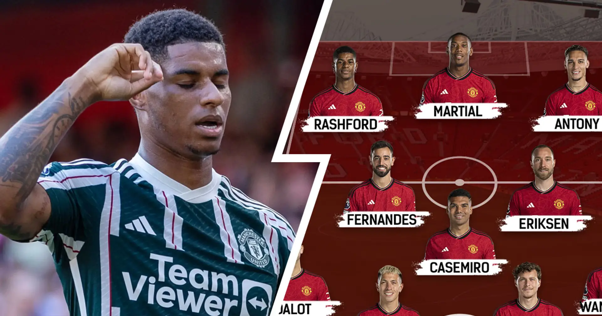 Man United's biggest positives in Arsenal loss - shown in lineup