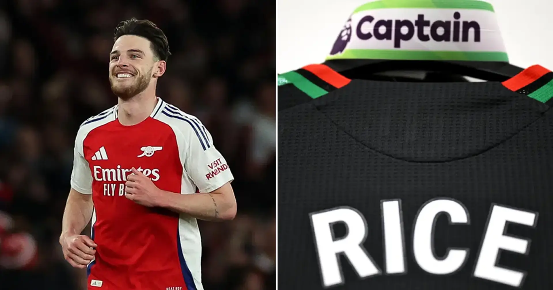 Declan Rice captains Arsenal for first time in clash v Southampton ...