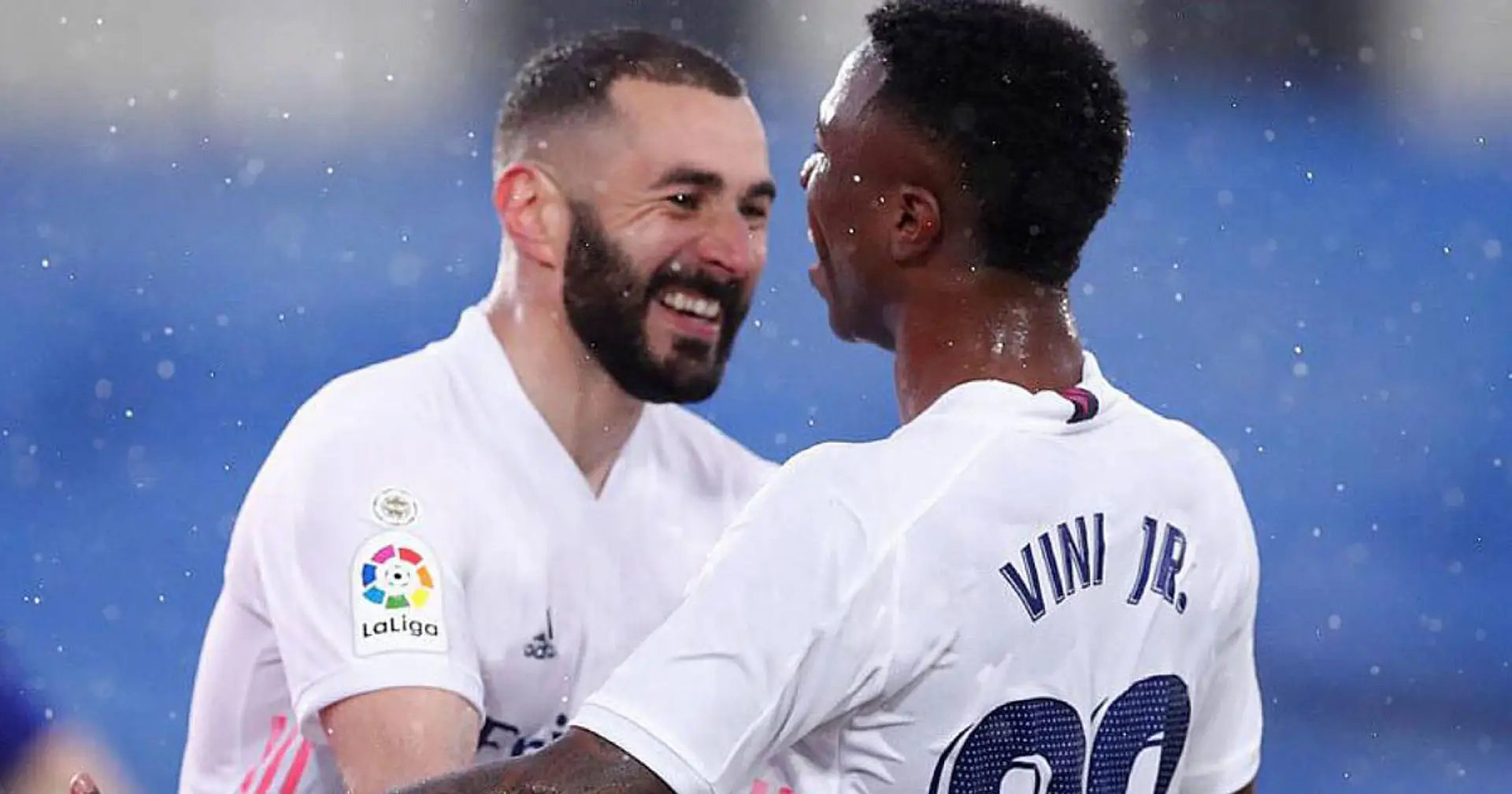 Incredible! Vinicius and Benzema have combined for more goals than any La Liga club this season