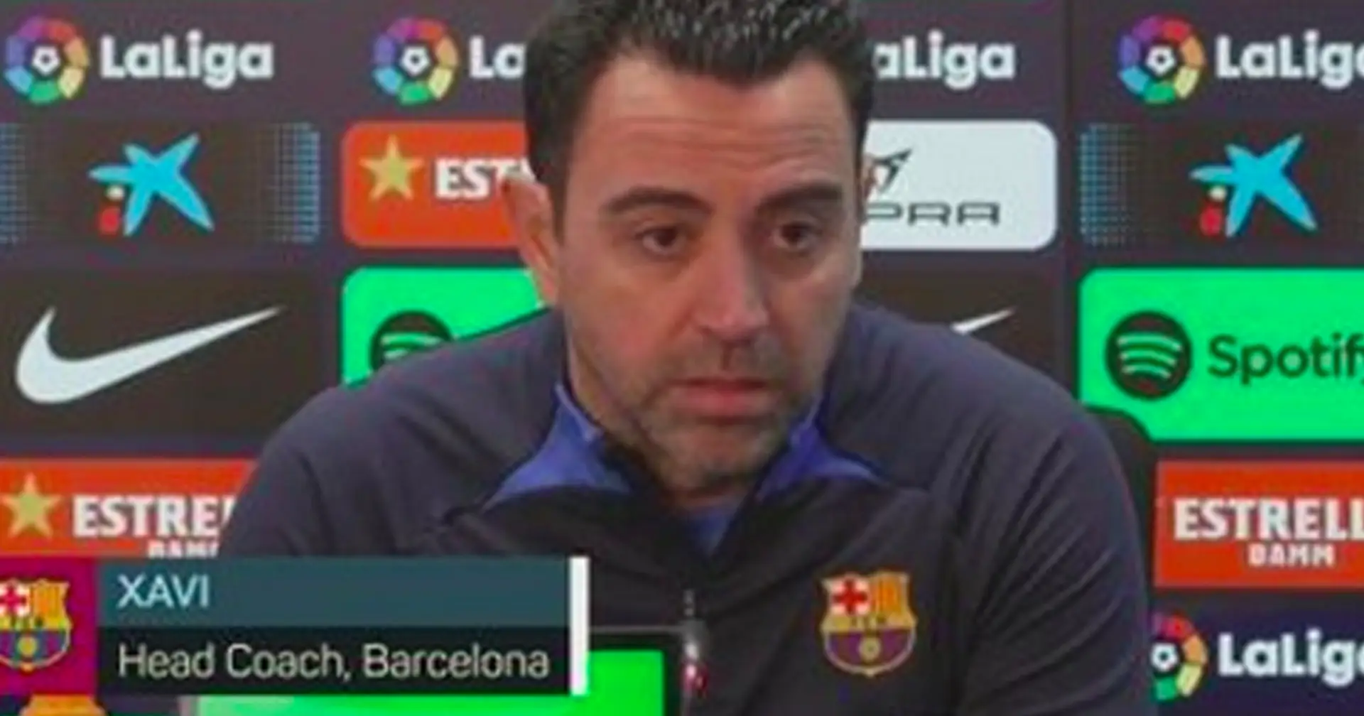 Xavi: 'My decision to leave will NOT change'