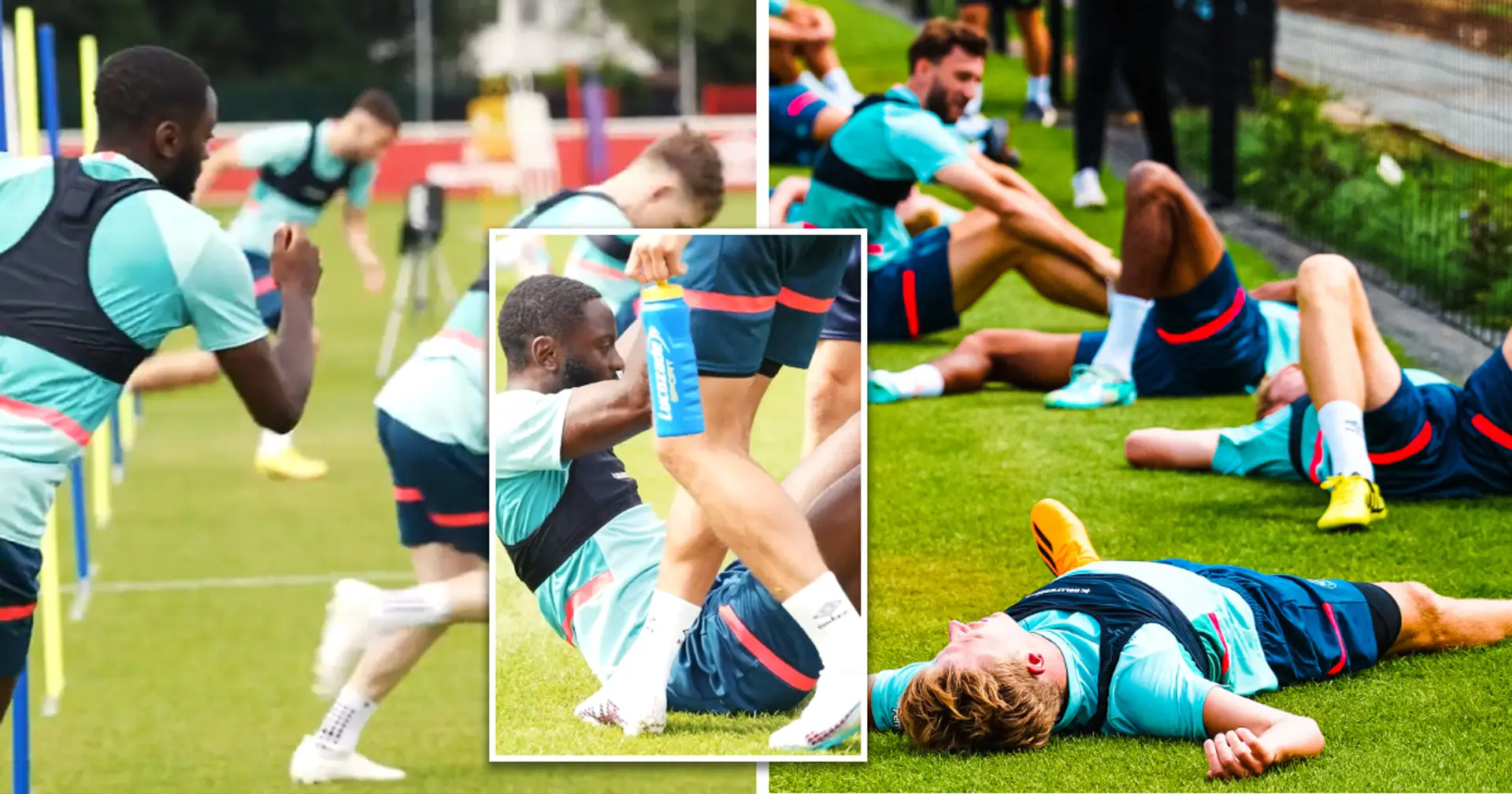 Brentford players take part in the most brutal test in Premier League 
