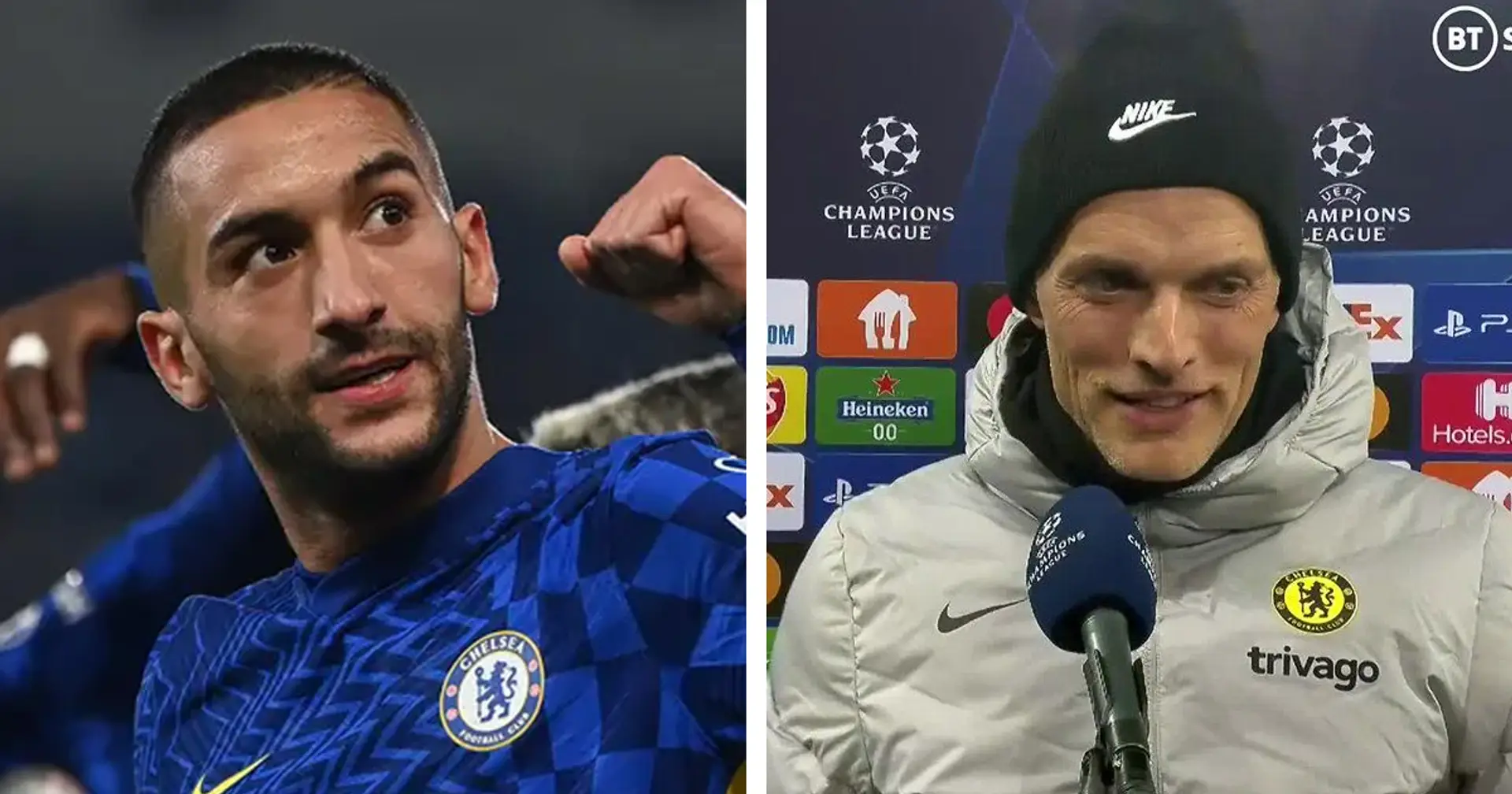 Thomas Tuchel warns Hakim Ziyech there's 'space to improve' after Malmo winner