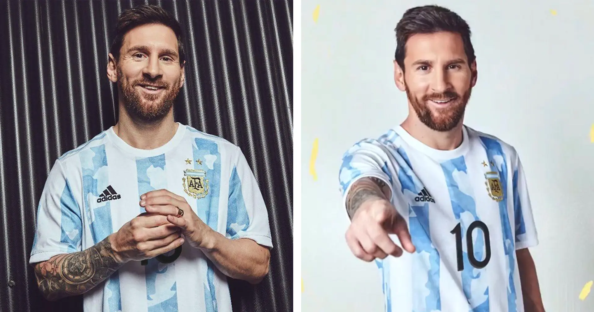 Ready for big action: Messi unveils brand new Argentina jersey