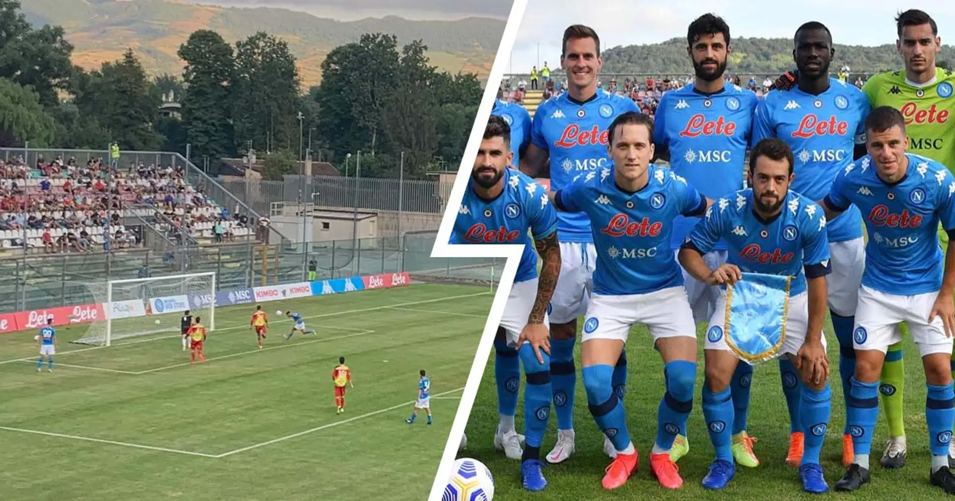 Triangolare, Napoli-Casteldi Sangro 10-0: buona prova degli azzurri che ora sfideranno L'Aquila
