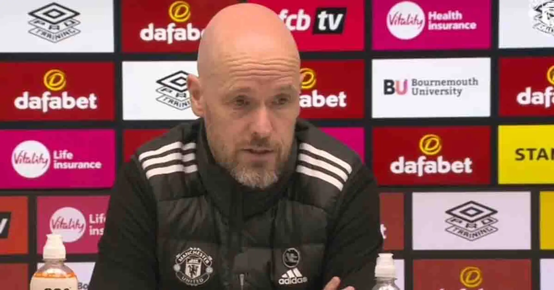 Did Ten Hag really storm out of press conference after Bournemouth draw? Answered