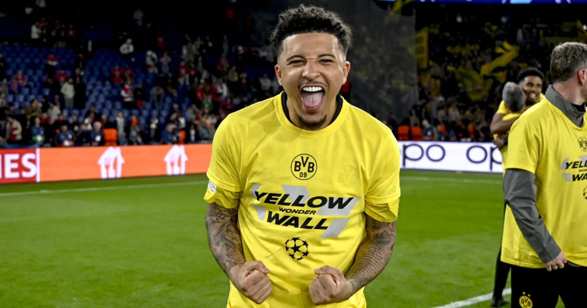 'Wow wow wow': Jadon Sancho reacts to reaching Champions League final with Borussia Dortmund