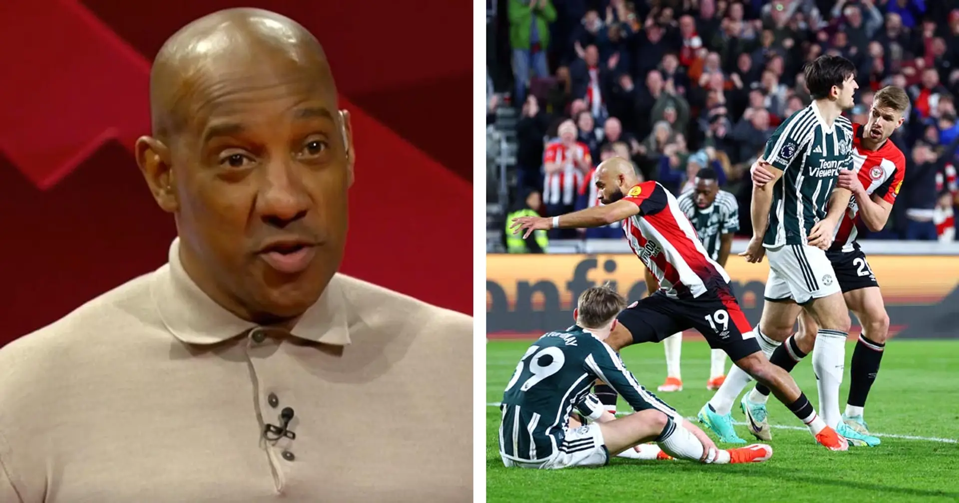 'It's not good enough': Dion Dublin names alarming issue he witnessed in Man United's performance against Brentford