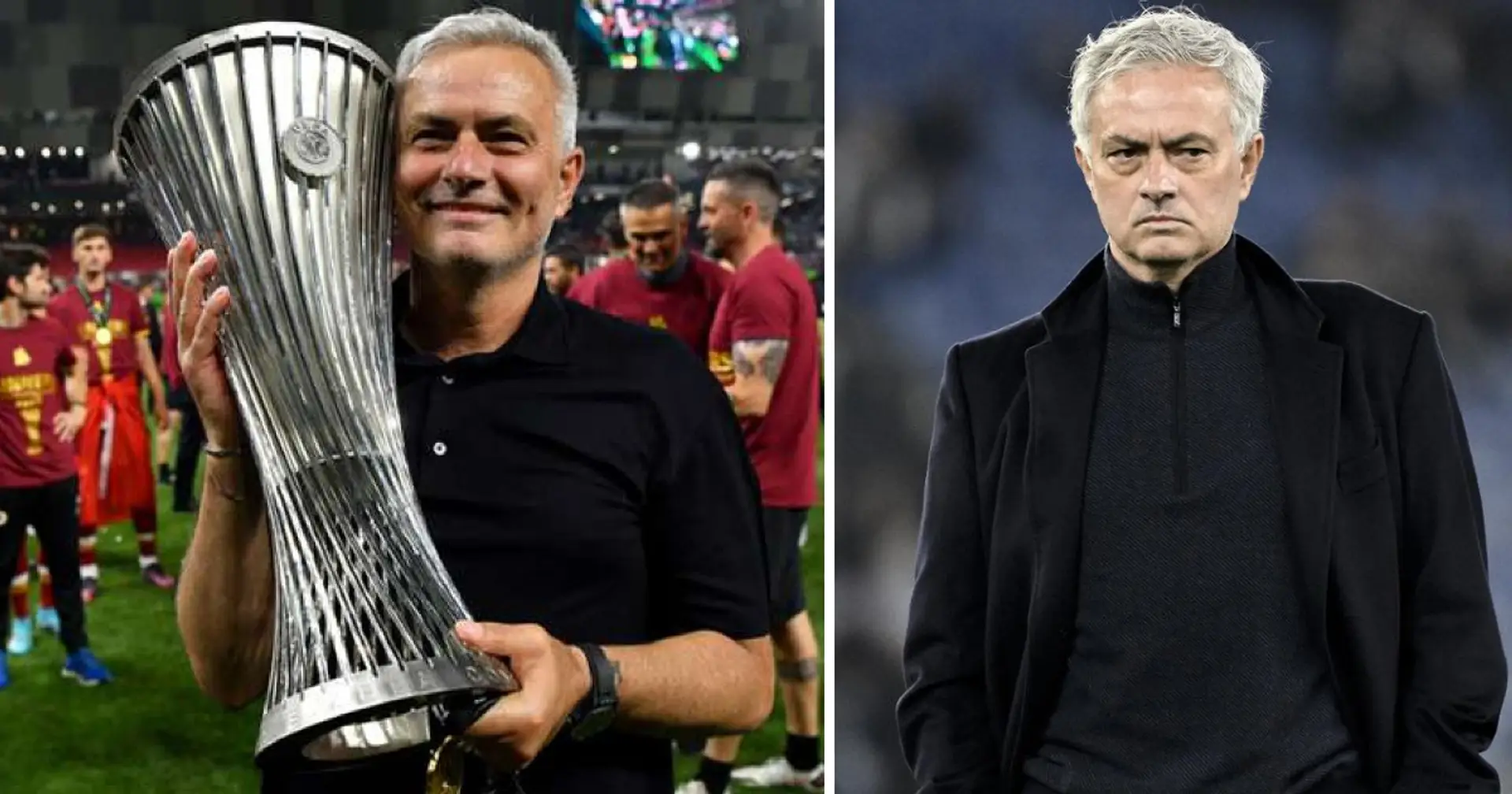 Mourinho über AS Rom: "Es ist schwer zu verstehen, wie man einen Trainer entlassen kann, der zwei Europapokal-Endspiele hintereinander erreicht hat"