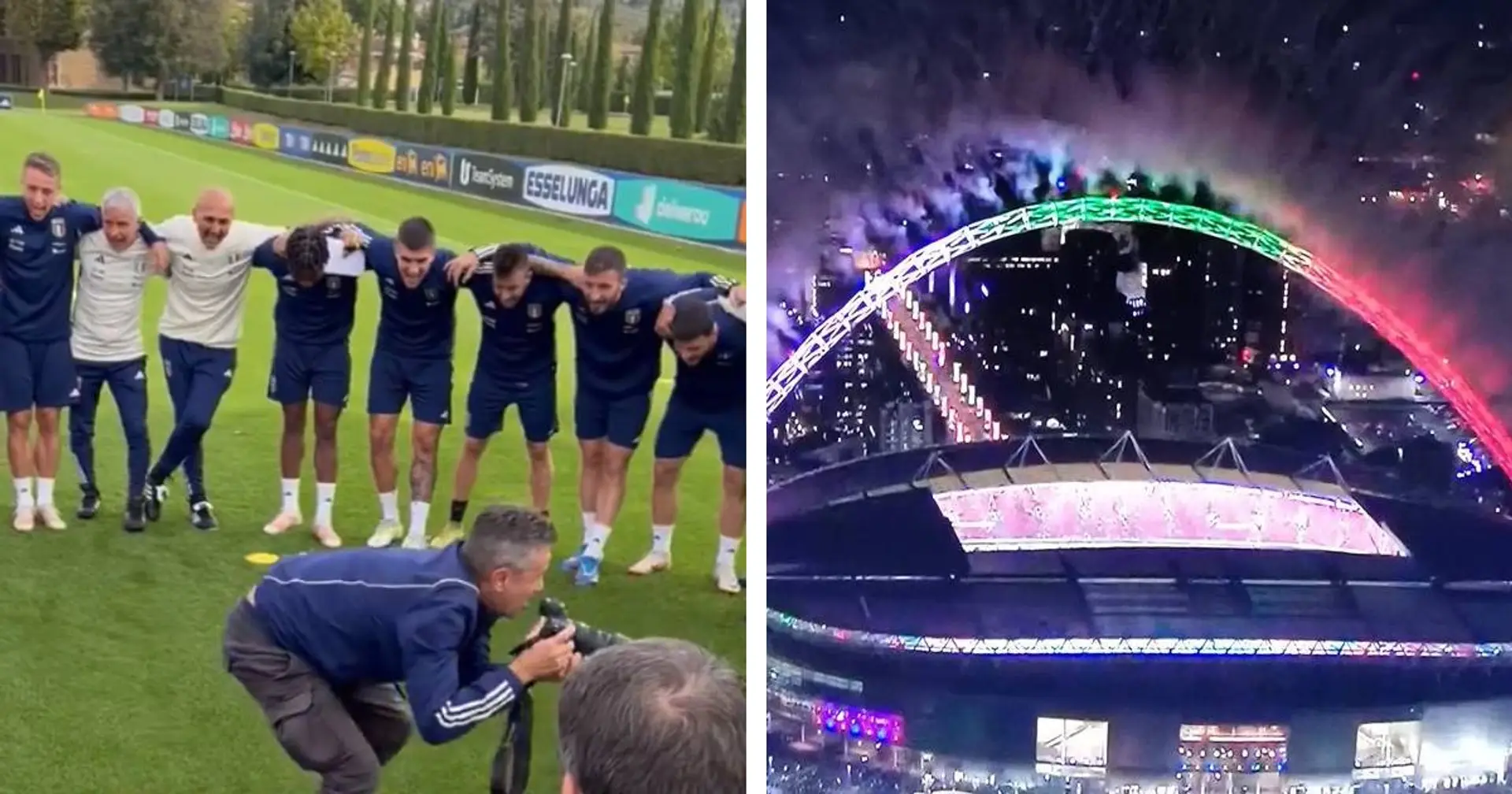 "Siamo l'Italia!": il coro della Nazionale azzurra, così Spalletti &C sognano il colpaccio a Wembley