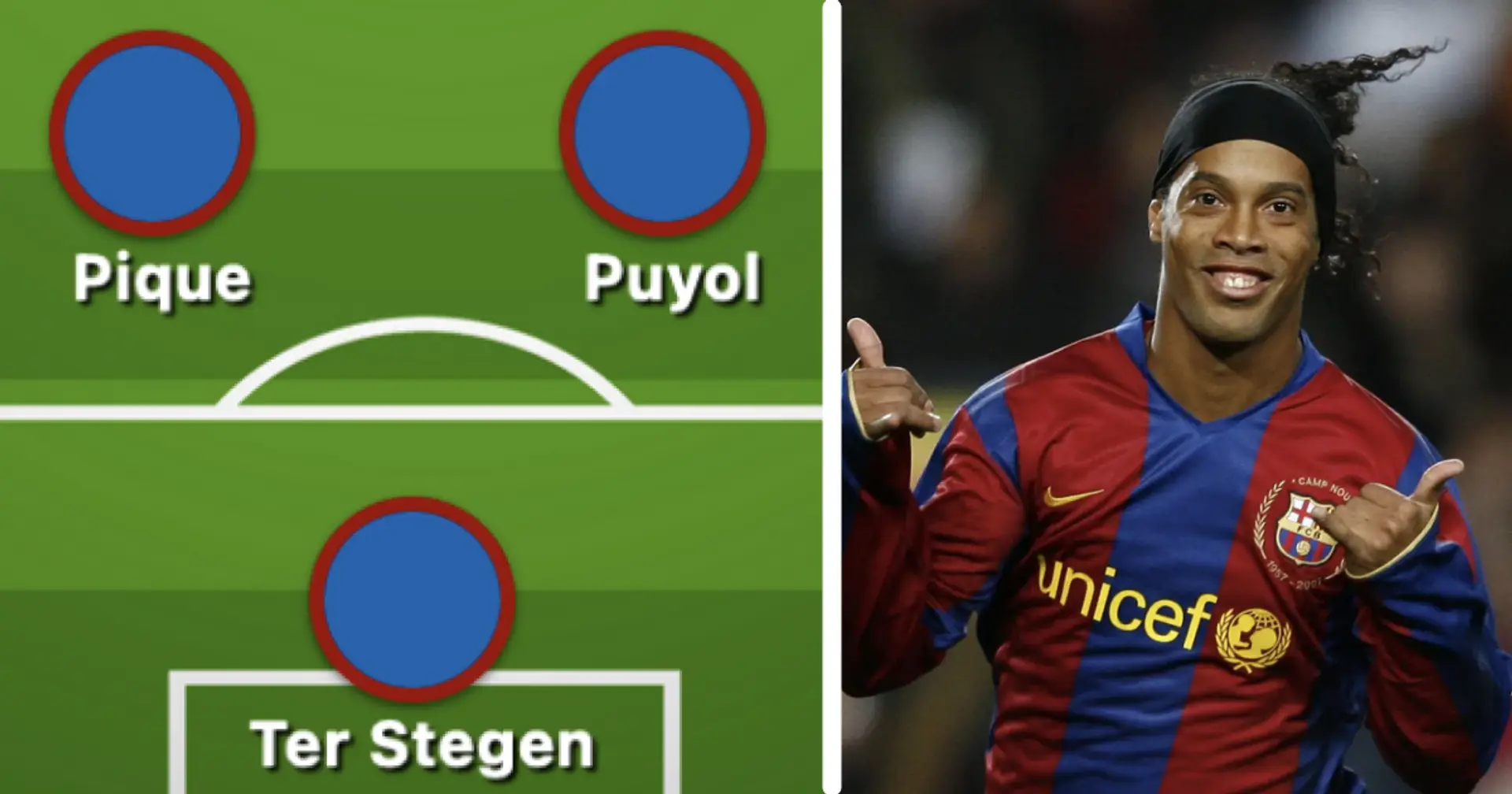 You picked Barca's all-time best XI – we draw lineup