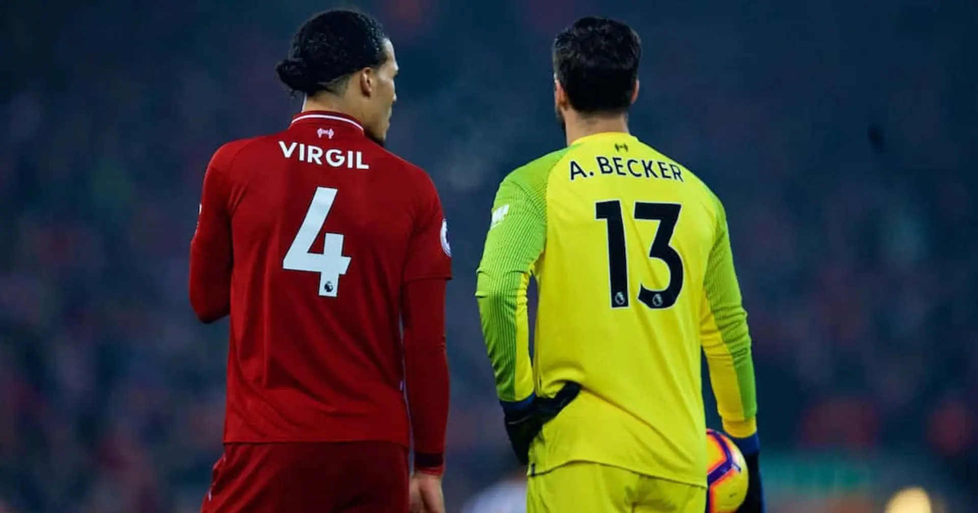 Revealed: The uncanny coincidence between van Dijk and Alisson's errors in Arsenal loss