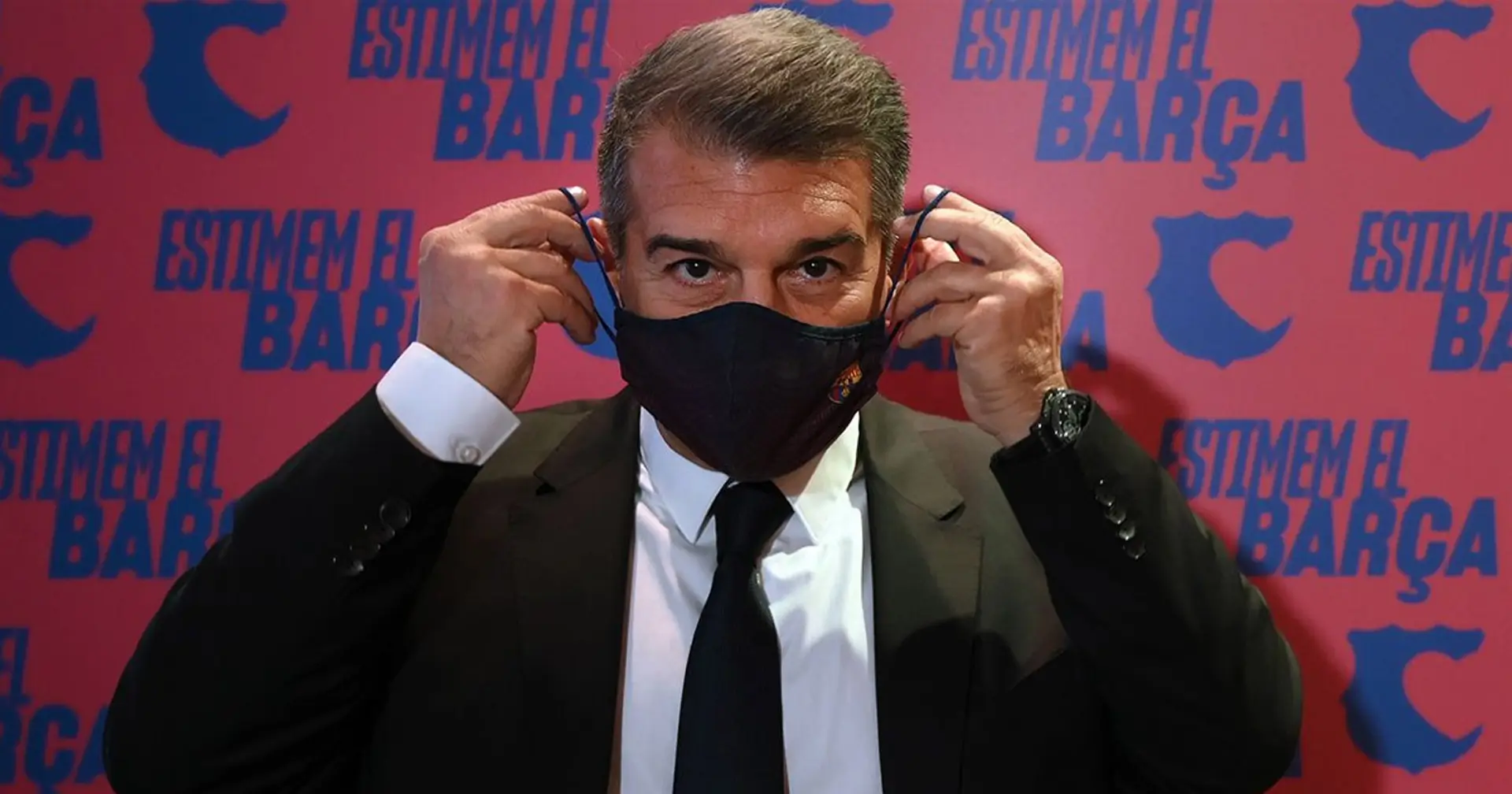 'Not holding the election would have irreversible consequences for the club': Joan Laporta