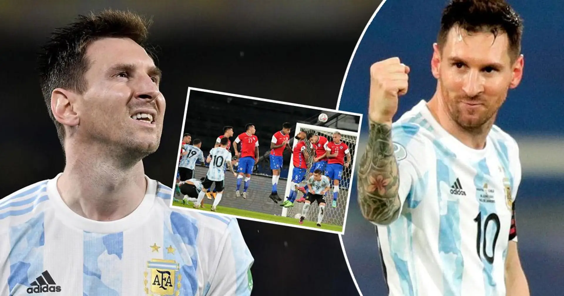 Messi marque un but impressionnant sur coup franc, mais l'Argentine n'a pas pu battre le Chili lors du match d'ouverture de la Copa America