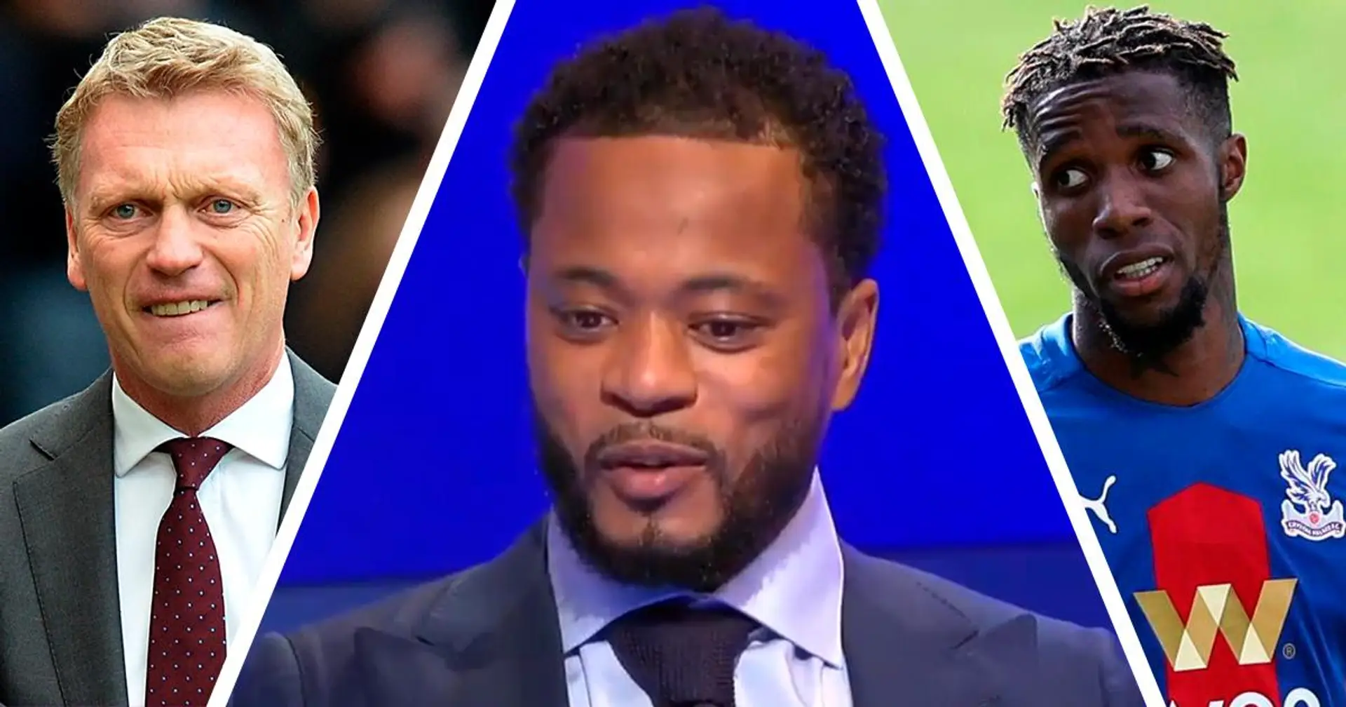 Sky Sports apologise for Patrice Evra's 'false claim' about Wilfried Zaha and David Moyes' daughter