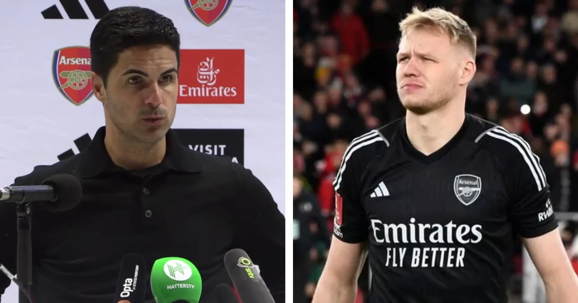 'I won't say': Mikel Arteta quizzed about Ramsdale's future with transfer deadline closing in