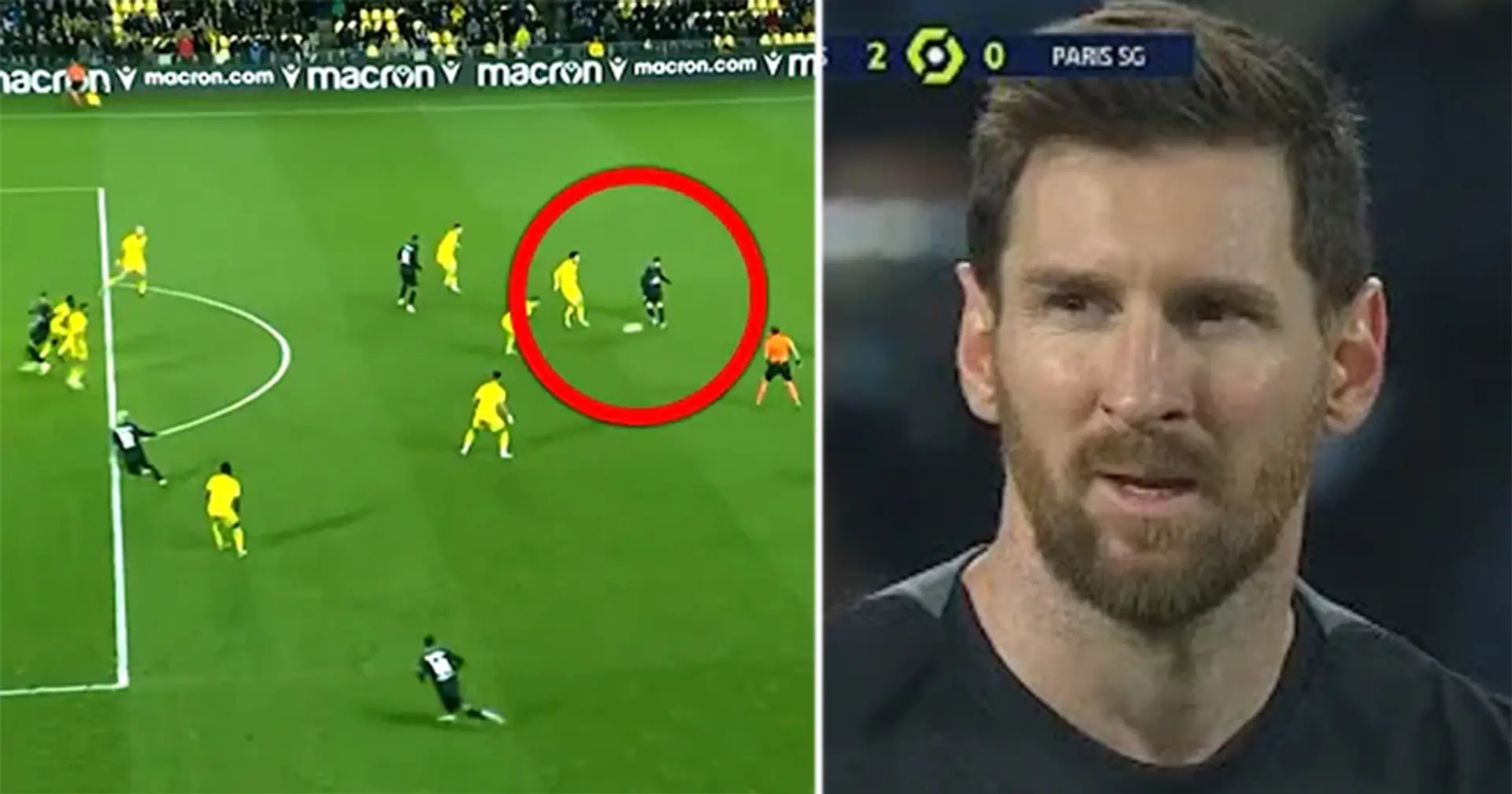 Messi makes headlines with gorgeous assist for Neymar vs Nantes