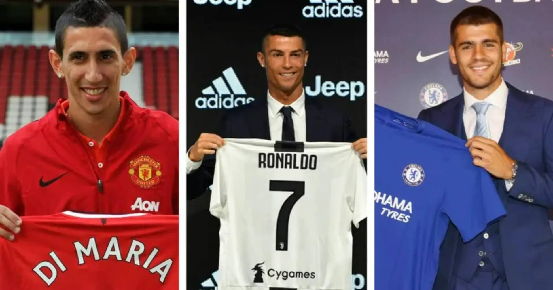 Las 7 mayores ventas del Real Madrid: así les fue al salir del Bernabéu