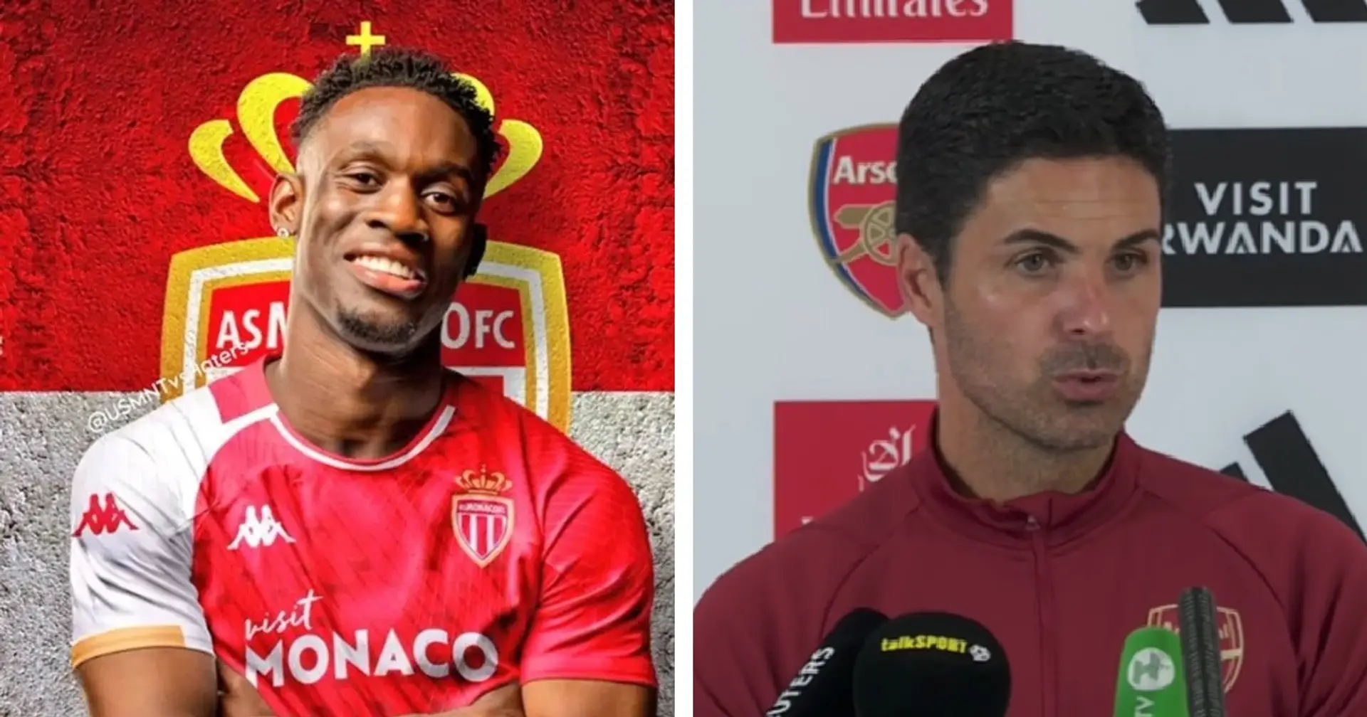 Arteta on Folarin Balogun's departure: 'We didn't have space for him' 