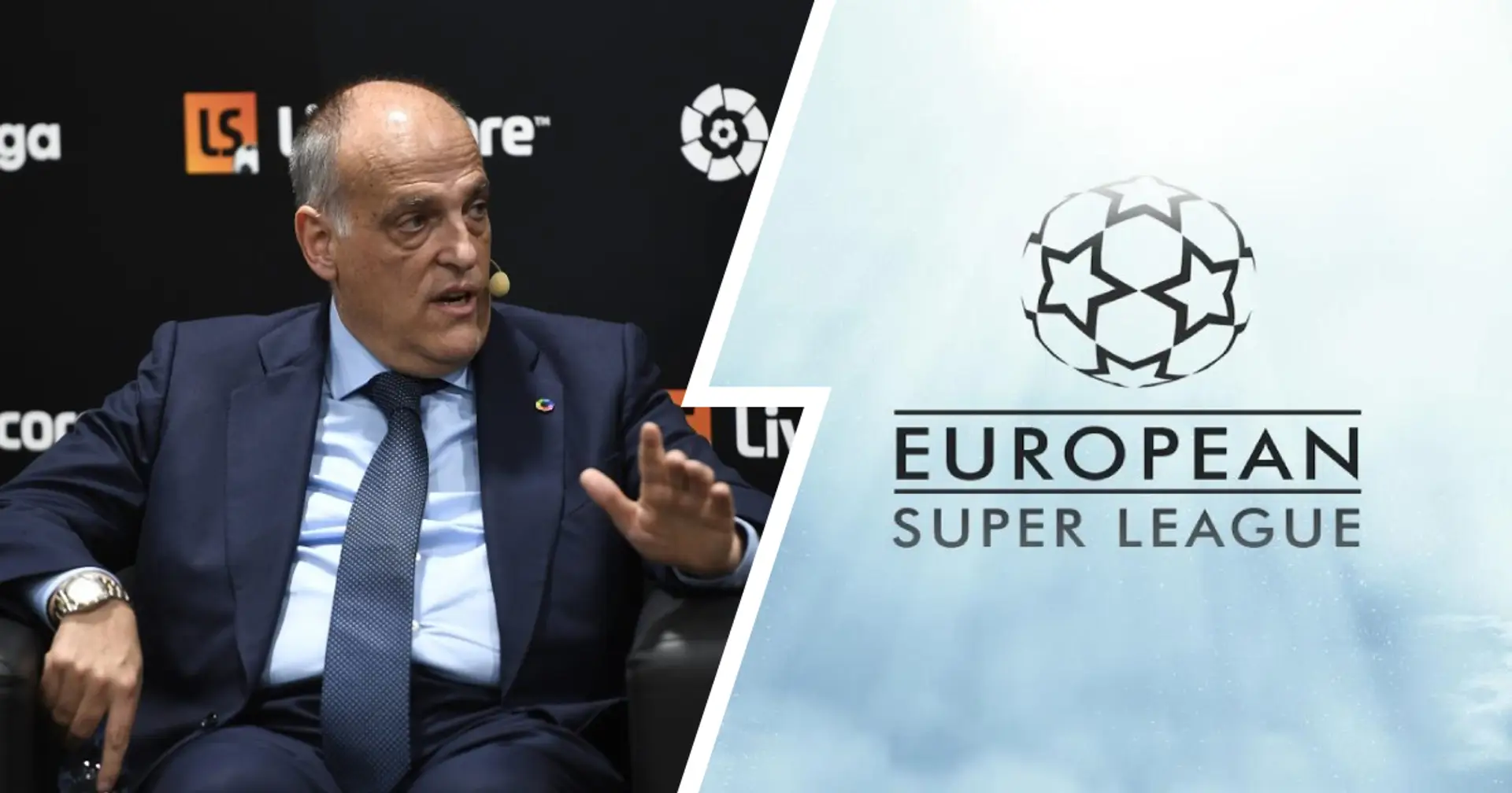 LaLiga-Präsident Javier Tebas: "Super-League-Klubs lügen mehr als Wladimir Putin"