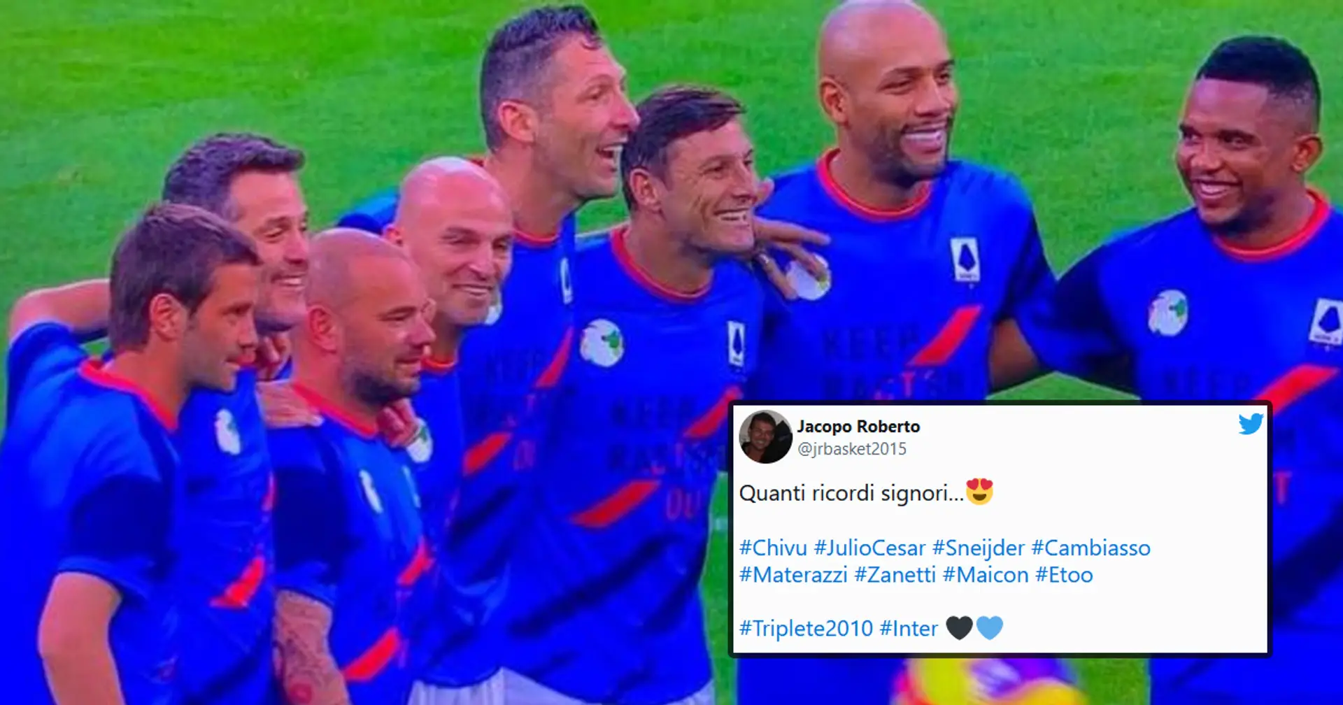"Fenomeni, che nostalgia": i tifosi dell'Inter ricordano gli Eroi del passato dopo il match di beneficenza a San Siro
