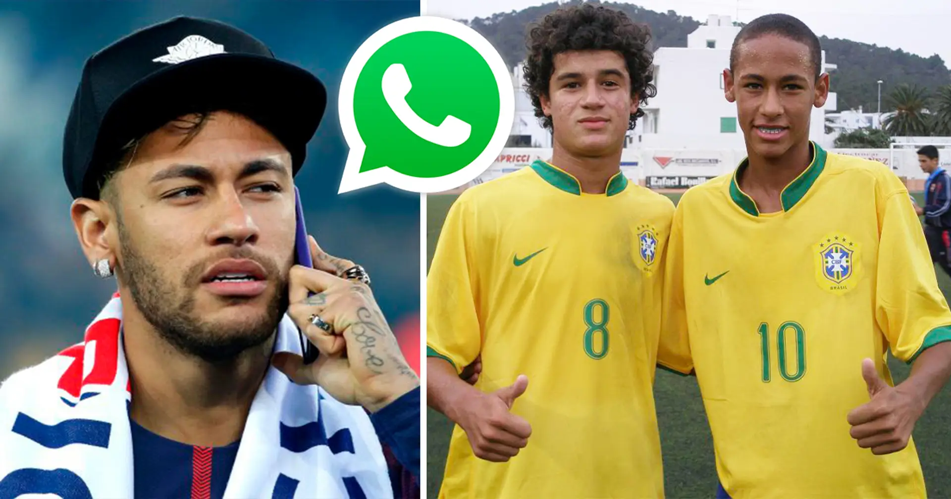 El mensaje privado de WhatsApp de Neymar a Philippe Coutinho que tiene un potencial incumplido