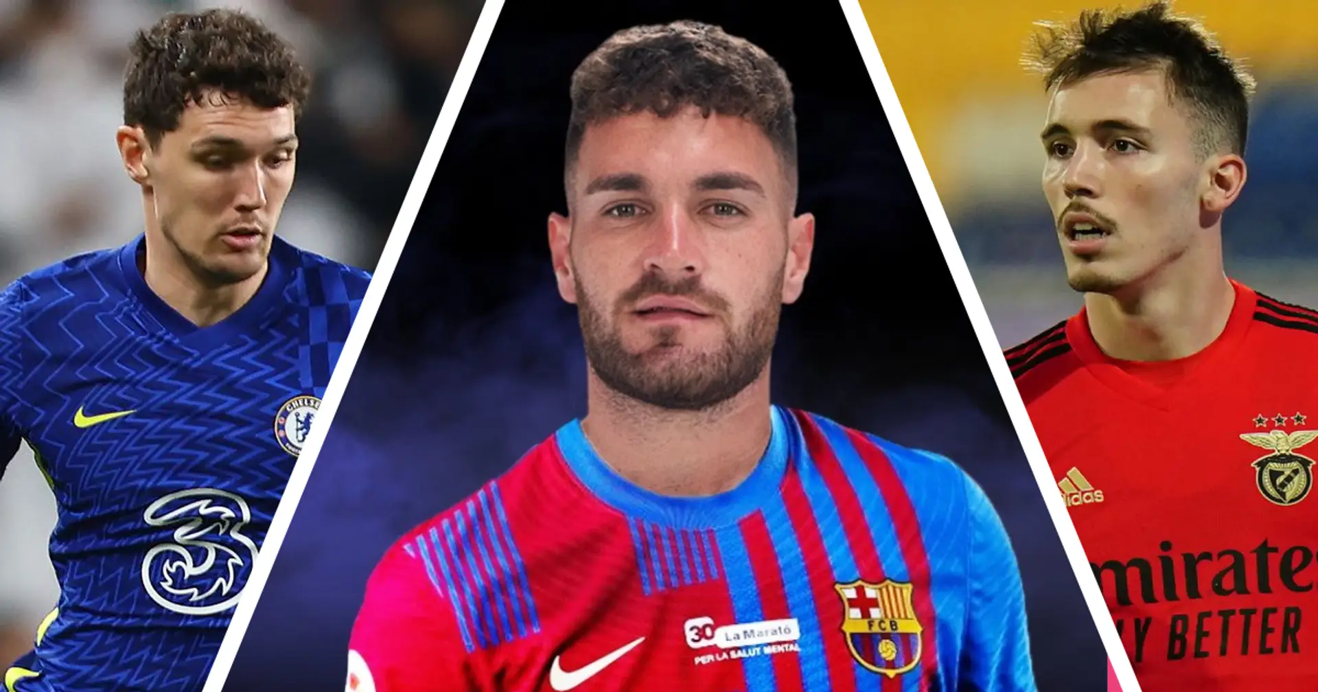 10 defensores han sido vinculados recientemente con el Barça: solo 2 probablemente ficharán