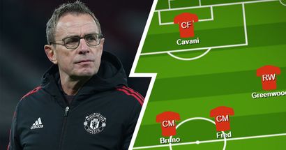 Ralf's tinkering continues: breaking down Man United's formation in Aston Villa draw