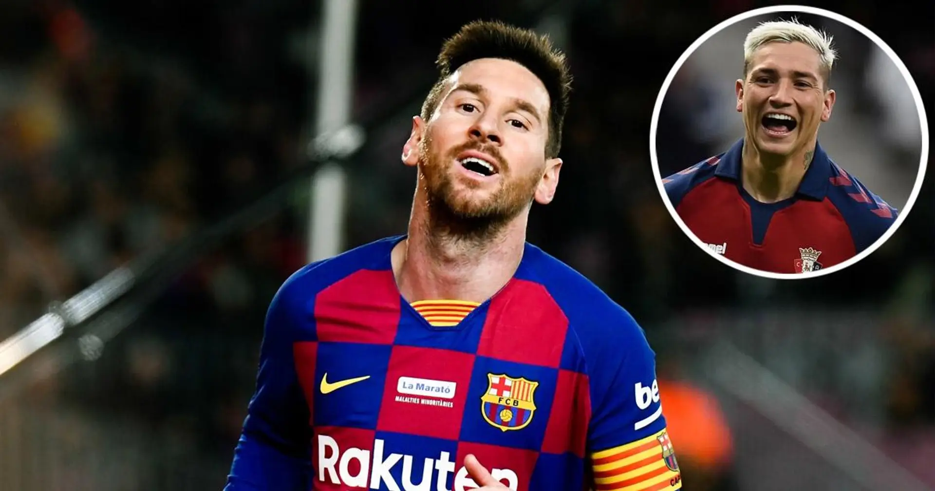 L'attaquant d'Osasuna Chimy Avila: " Vous ne pouvez pas comparer Messi avec les autres "