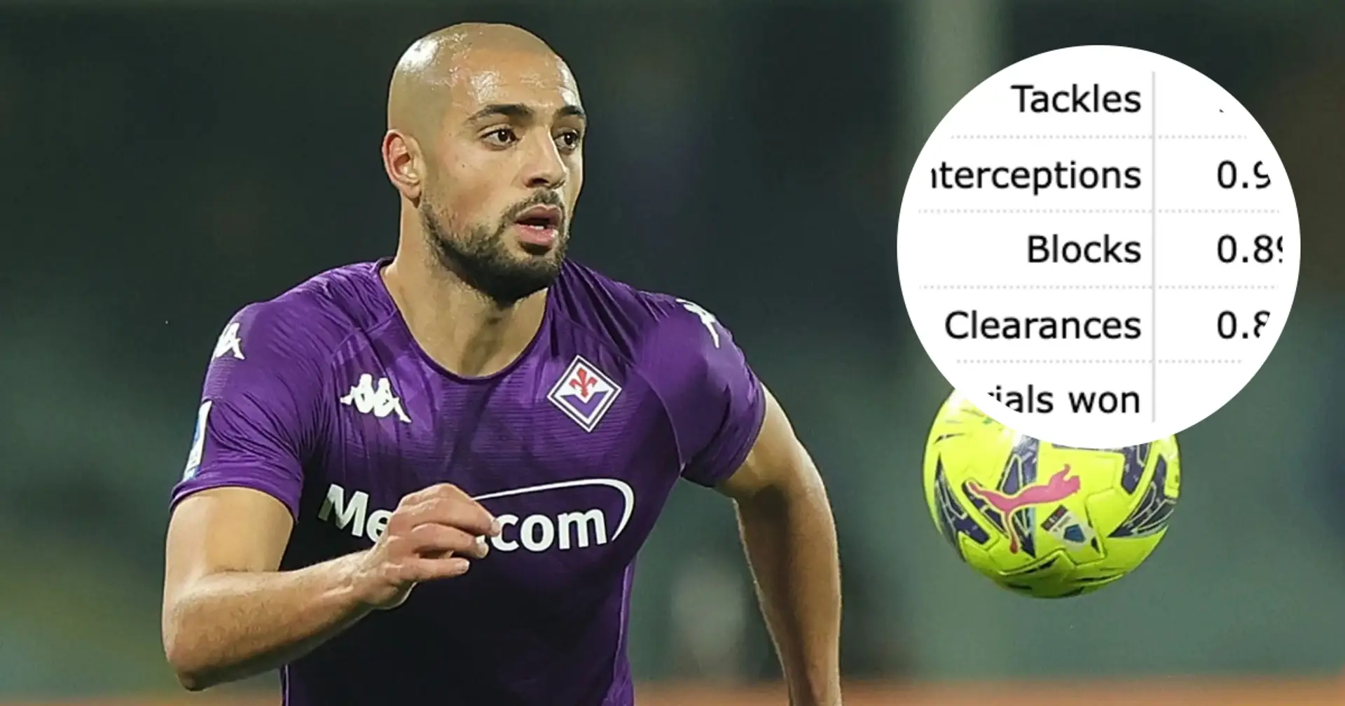 Why Sofyan Amrabat is not what you think he is — explained with key stats