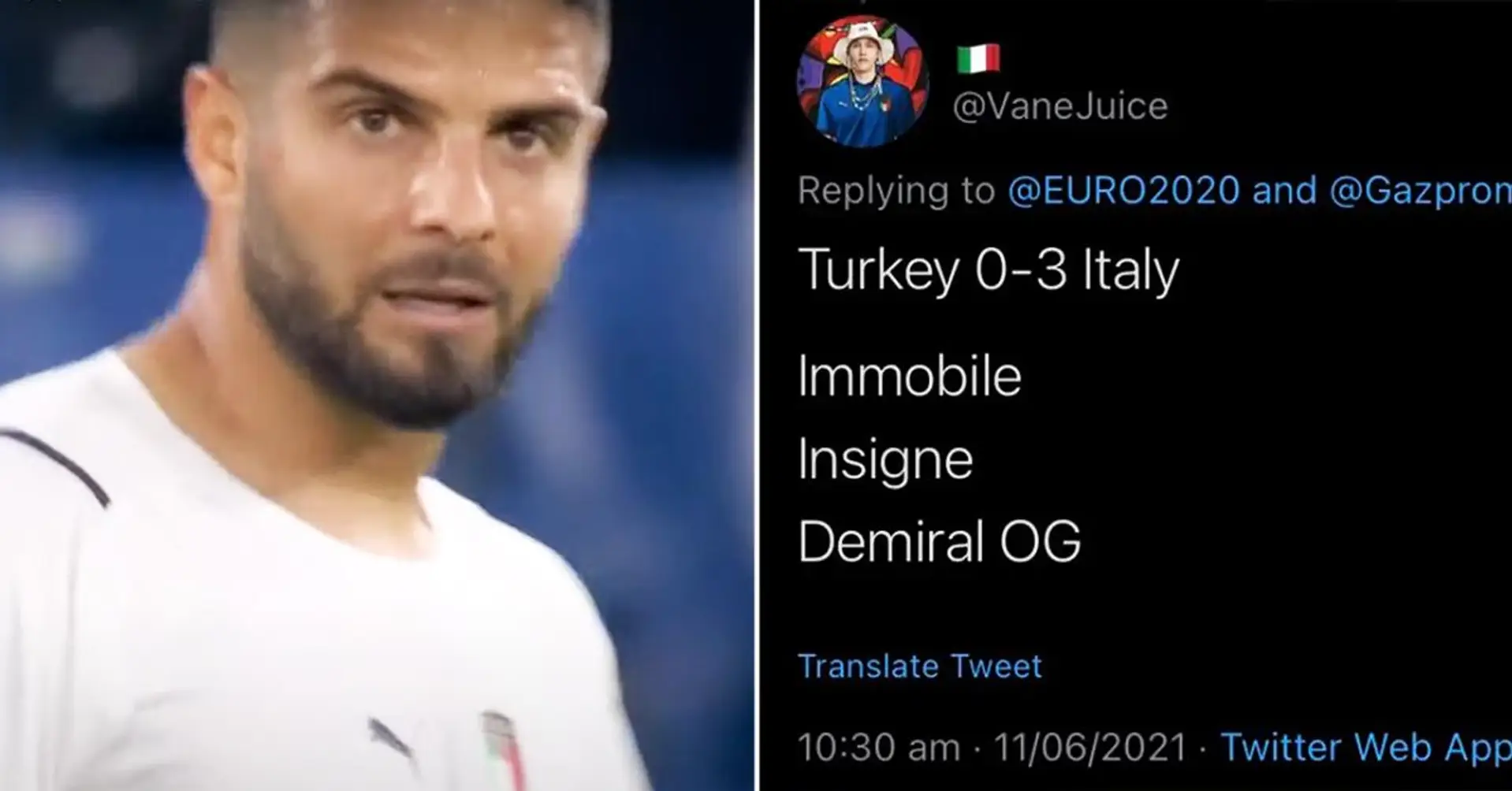 Black Magic: un fan de football a prédit le résultat exact Italie-Turquie 10 heures avant le match