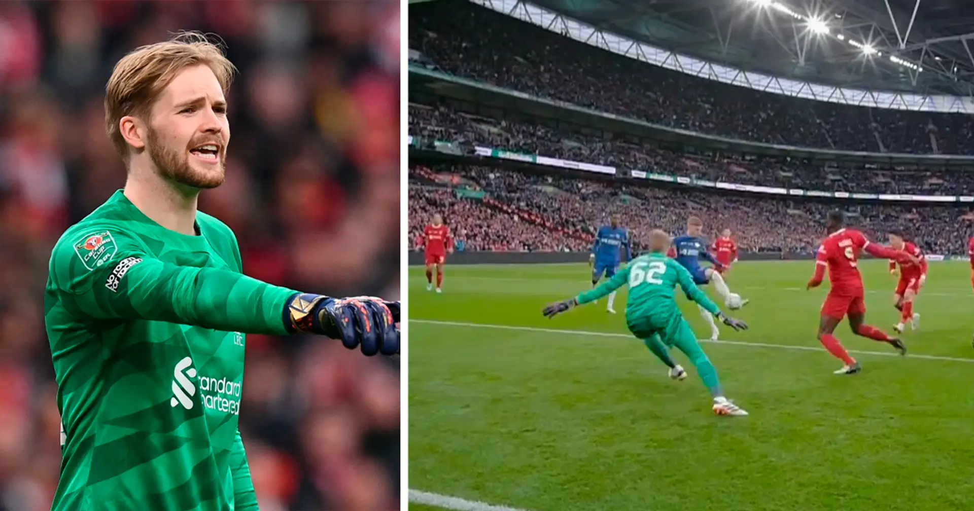 'Really a different beast in the finals': Liverpool fans are thrilled by Kelleher's save after Palmer's close-range shot