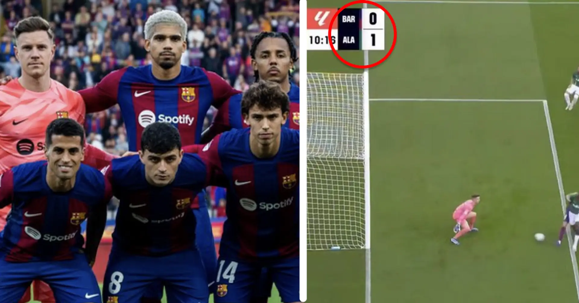 "Nous parlons trop": un joueur du Barça a prononcé un discours "agressif" à la mi-temps contre Alaves