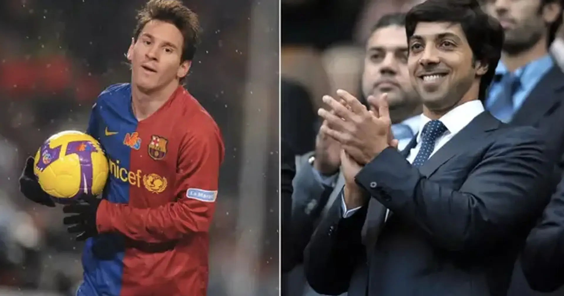 'It was a crazy day!': ex-Man City boss recalls bidding for Leo Messi hours after Emirati takeover