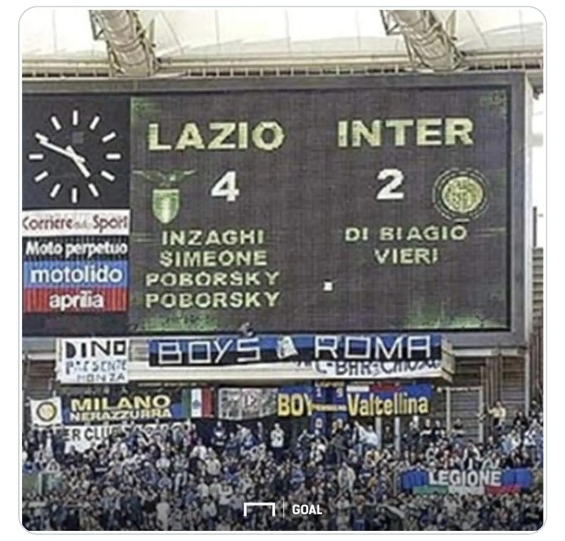 L'harakiri dell'Inter La festa Juve  Il 5 maggio 2002 fu assegnato uno