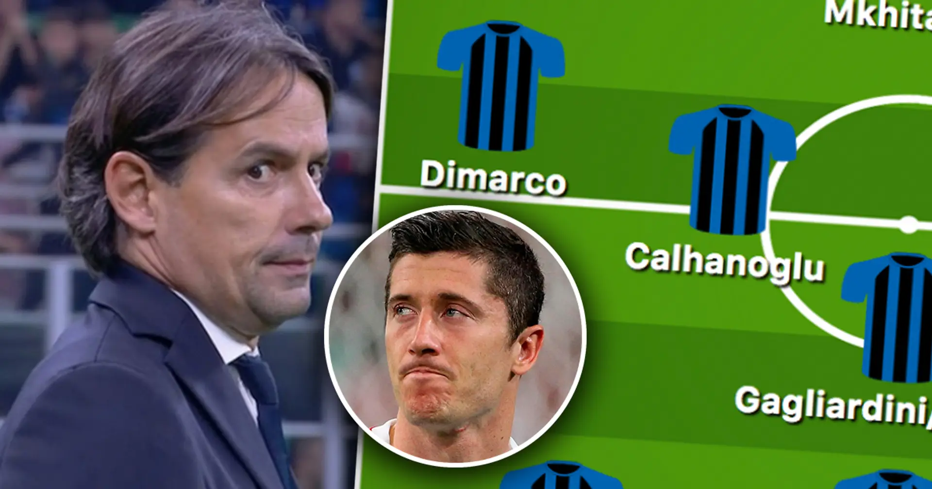 Inzaghi prepares 'super-defensive' formation v Barca: shown in lineup