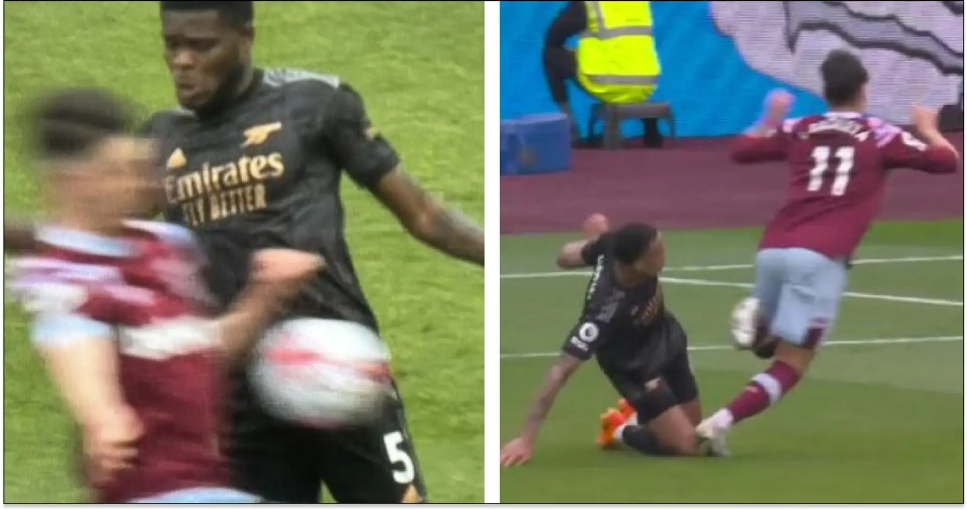 Referee, VAR ignore blatant Rice handball and Paqueta dive to award West Ham penalty v Arsenal — spotted