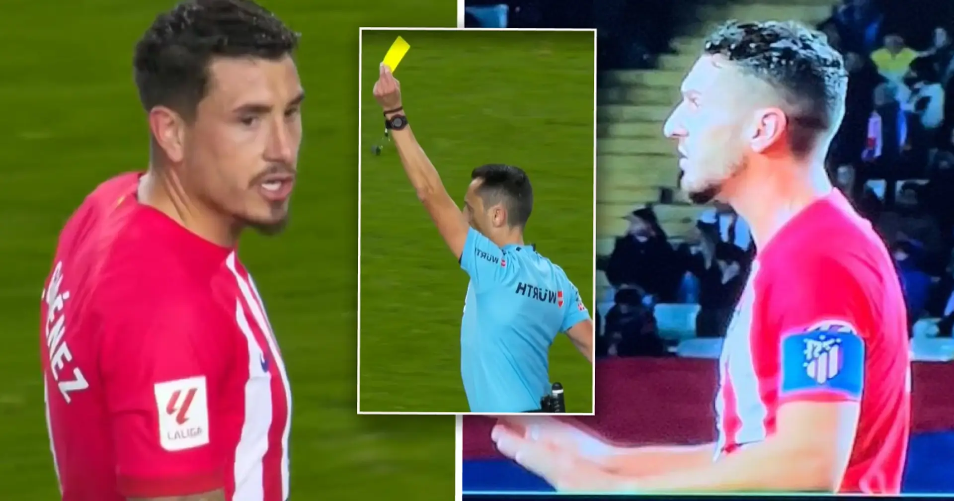 'He's trying to get you sent off': Koke's serious warning to Atleti teammate about Felix picked up by mics